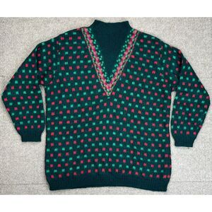 United Colors Of Benetton Women's Vtg Made In Italy Wool‎ Blend Sweater Size 46